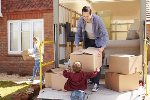 Household packing and furniture handling for a Twickenham removal service