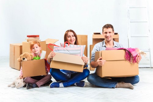 Careful handling of furniture during a local Twickenham relocation