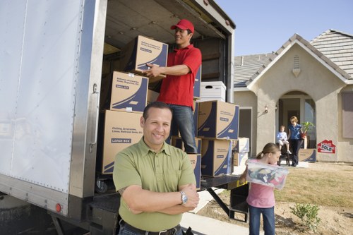 Removal van service for Twickenham home and flat moves