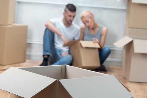 Packing and furniture handling during a home move in Twickenham
