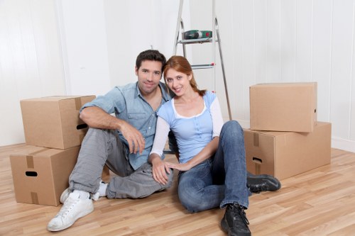 Local van service helping with a small move in Twickenham
