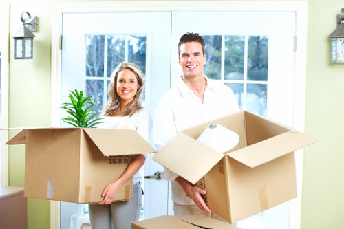 Waste collection items separated for lawful disposal